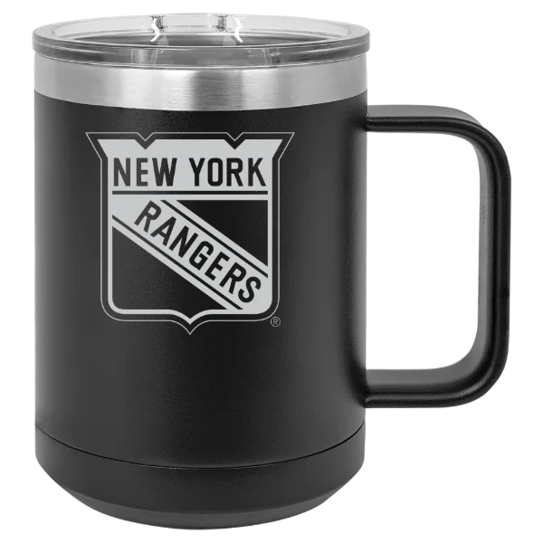 New York Rangers Polar Camel 15 oz. Mug with Slider Lid