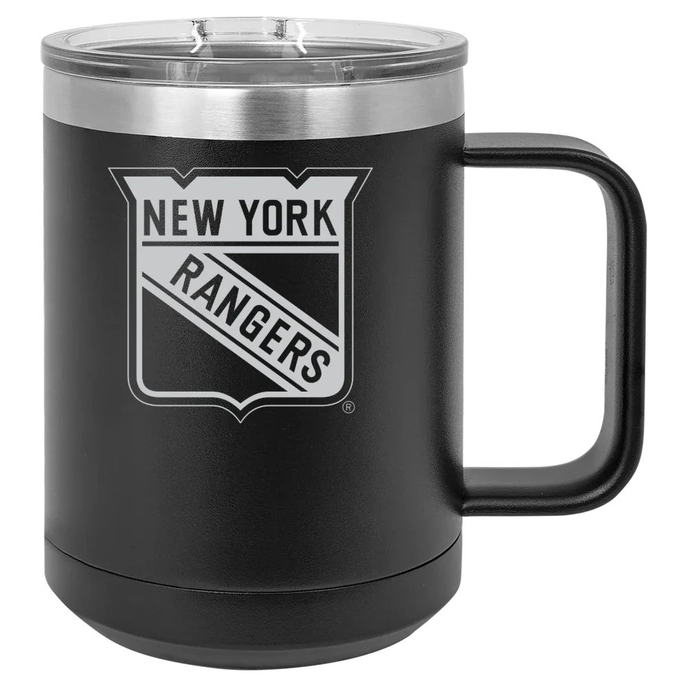 New York Rangers Polar Camel 15 oz. Mug with Slider Lid