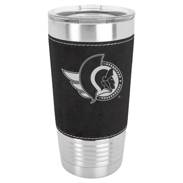 Ottawa Senators Polar Camel 20 oz. Leatherette Grip Tumbler with Standard Lid