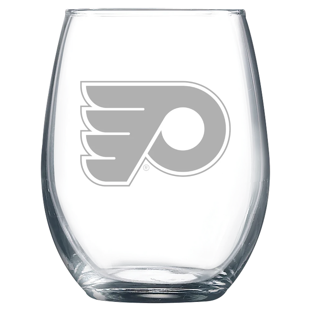 Philadelphia Flyers Polar Camel 9 oz. Stemless Wine Glass