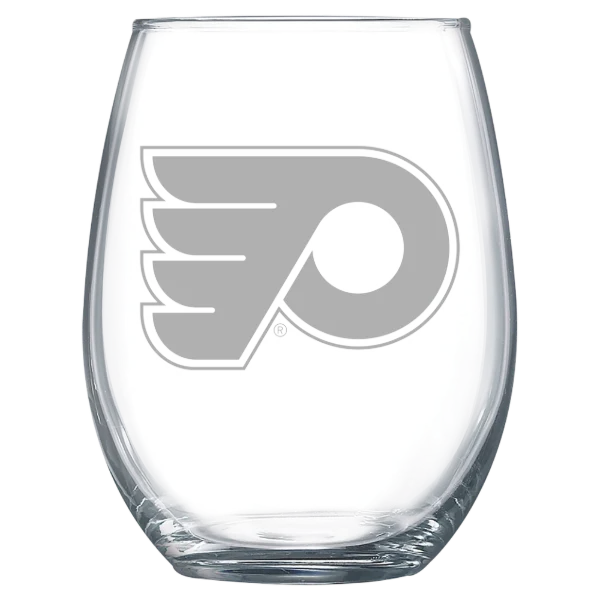 Philadelphia Flyers Polar Camel 15 oz. Stemless Wine Glass