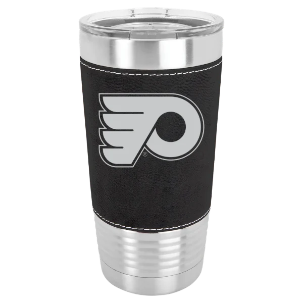 Philadelphia Flyers Polar Camel 20 oz. Leatherette Grip Tumbler with Standard Lid
