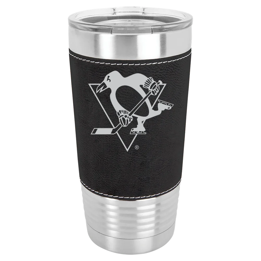 Pittsburgh Penguins Polar Camel 20 oz. Leatherette Grip Tumbler with Standard Lid