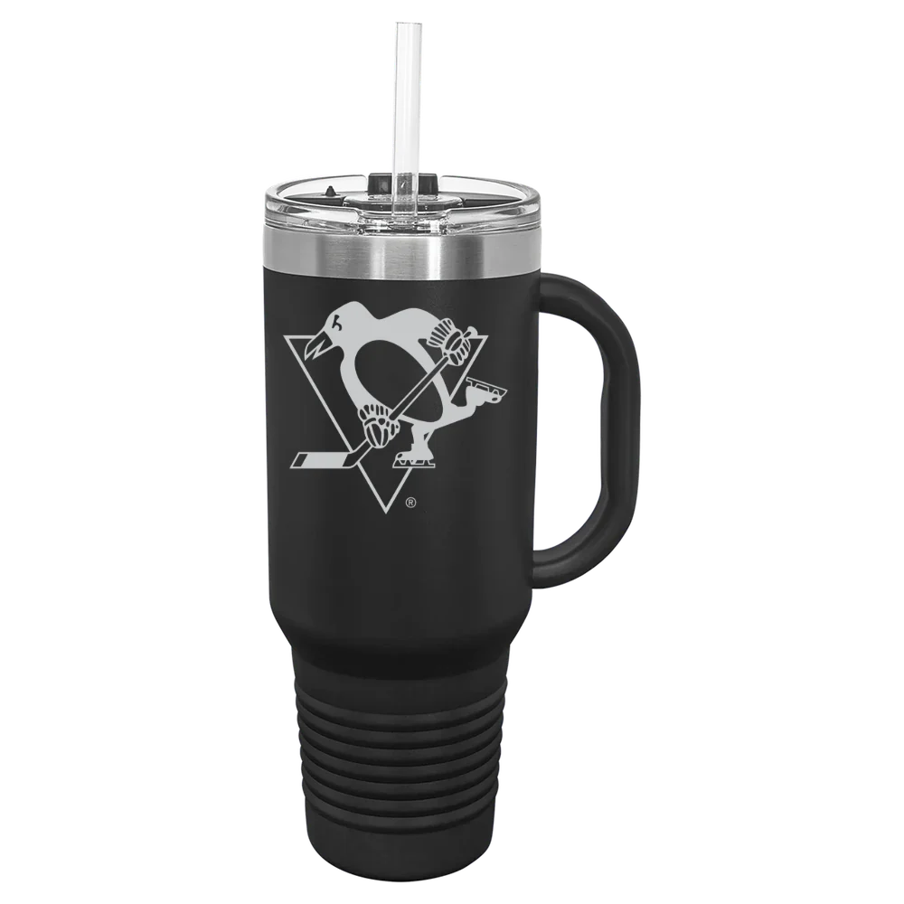 Pittsburgh Penguins Polar Camel 40 oz. Travel Mug with Snap Lid & Straw