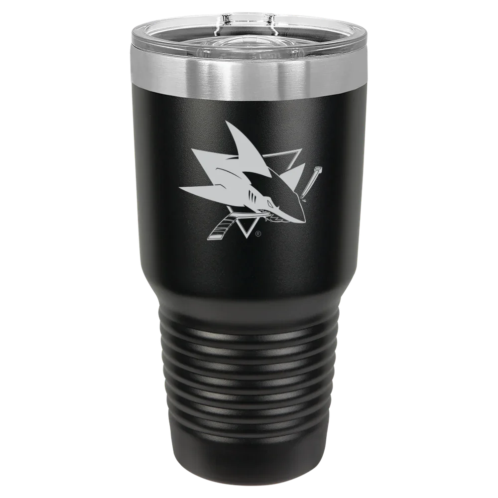 San Jose Sharks Polar Camel 30 oz. Ringneck Tumbler with Slider Lid