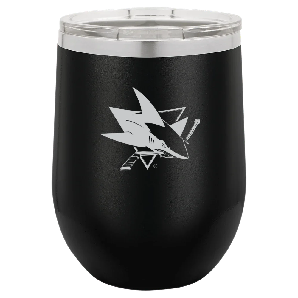 San Jose Sharks Polar Camel 12 oz. Stemless Wine Tumbler