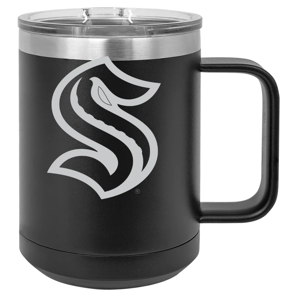 Seattle Kraken Polar Camel 15 oz. Mug with Slider Lid