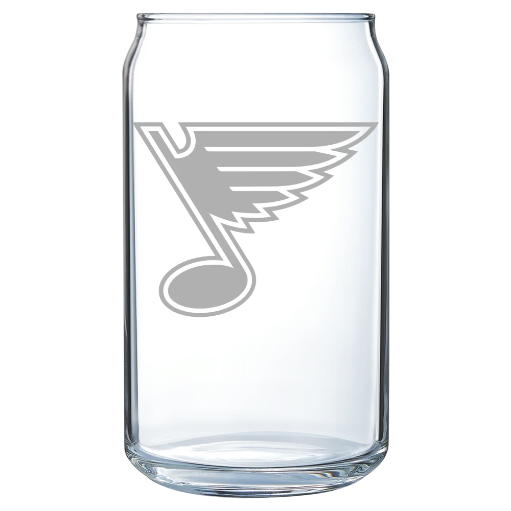St. Louis Blues Polar Camel 16 oz. Can Glass