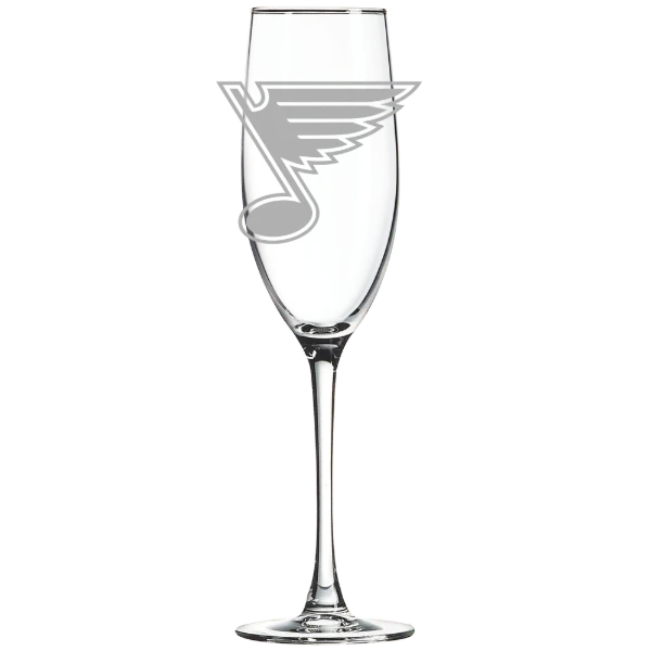 St. Louis Blues Polar Camel 8 oz. Champagne Flute