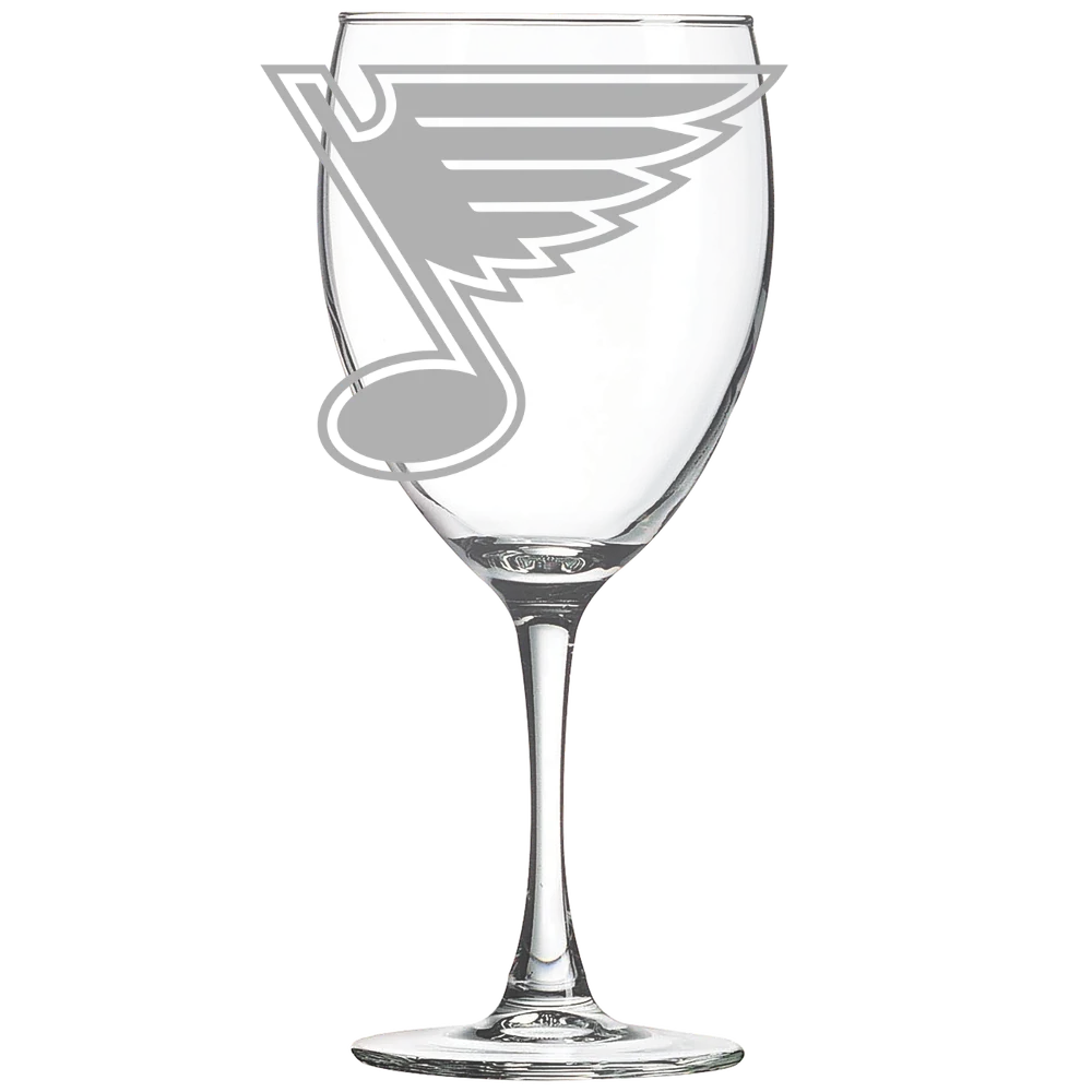 St. Louis Blues Polar Camel 10 1/2 oz. Wine Glass