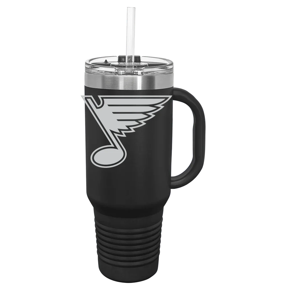 St. Louis Blues Polar Camel 40 oz. Travel Mug with Snap Lid & Straw