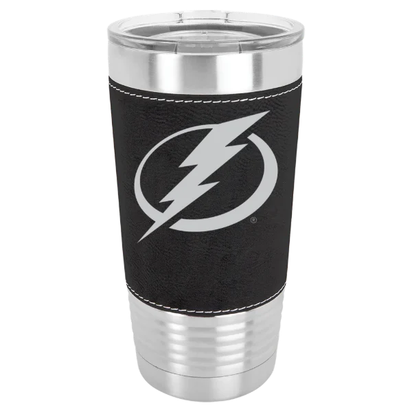 Tampa Bay Lightning Polar Camel 20 oz. Leatherette Grip Tumbler with Standard Lid