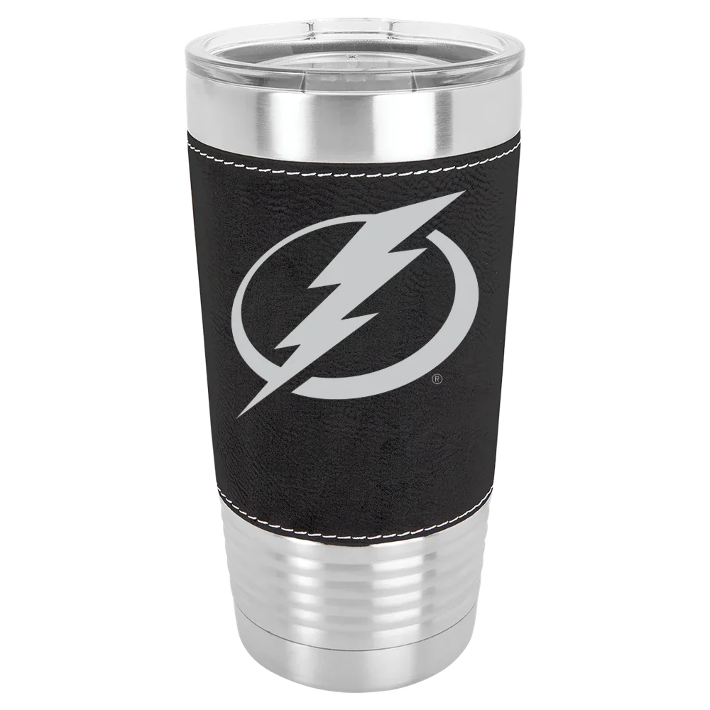 Tampa Bay Lightning Polar Camel 20 oz. Leatherette Grip Tumbler with Standard Lid