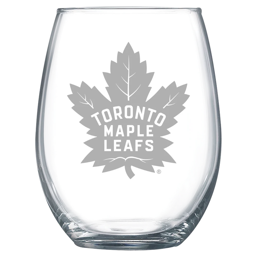Toronto Maple Leafs Polar Camel 15 oz. Stemless Wine Glass