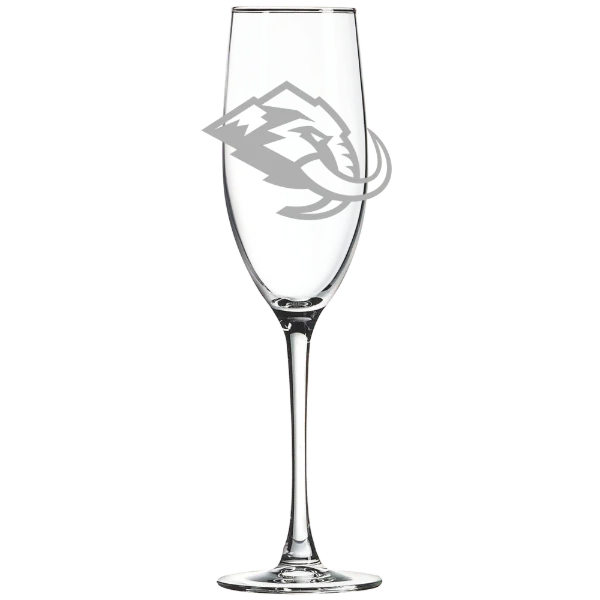 Utah Mammoth Polar Camel 8 oz. Champagne Flute