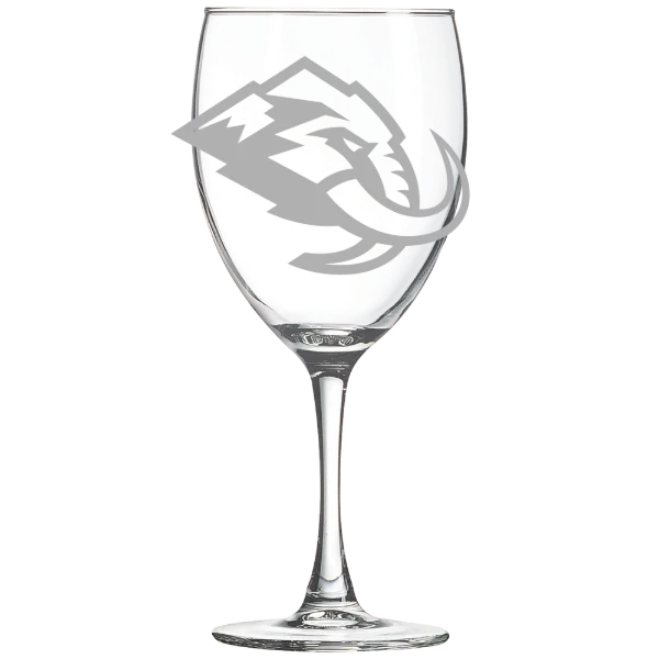 Utah Mammoth Polar Camel 10 1/2 oz. Wine Glass