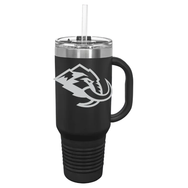 Utah Mammoth Polar Camel 40 oz. Travel Mug with Snap Lid & Straw