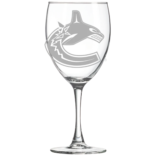 Vancouver Canucks Polar Camel 10 1/2 oz. Wine Glass