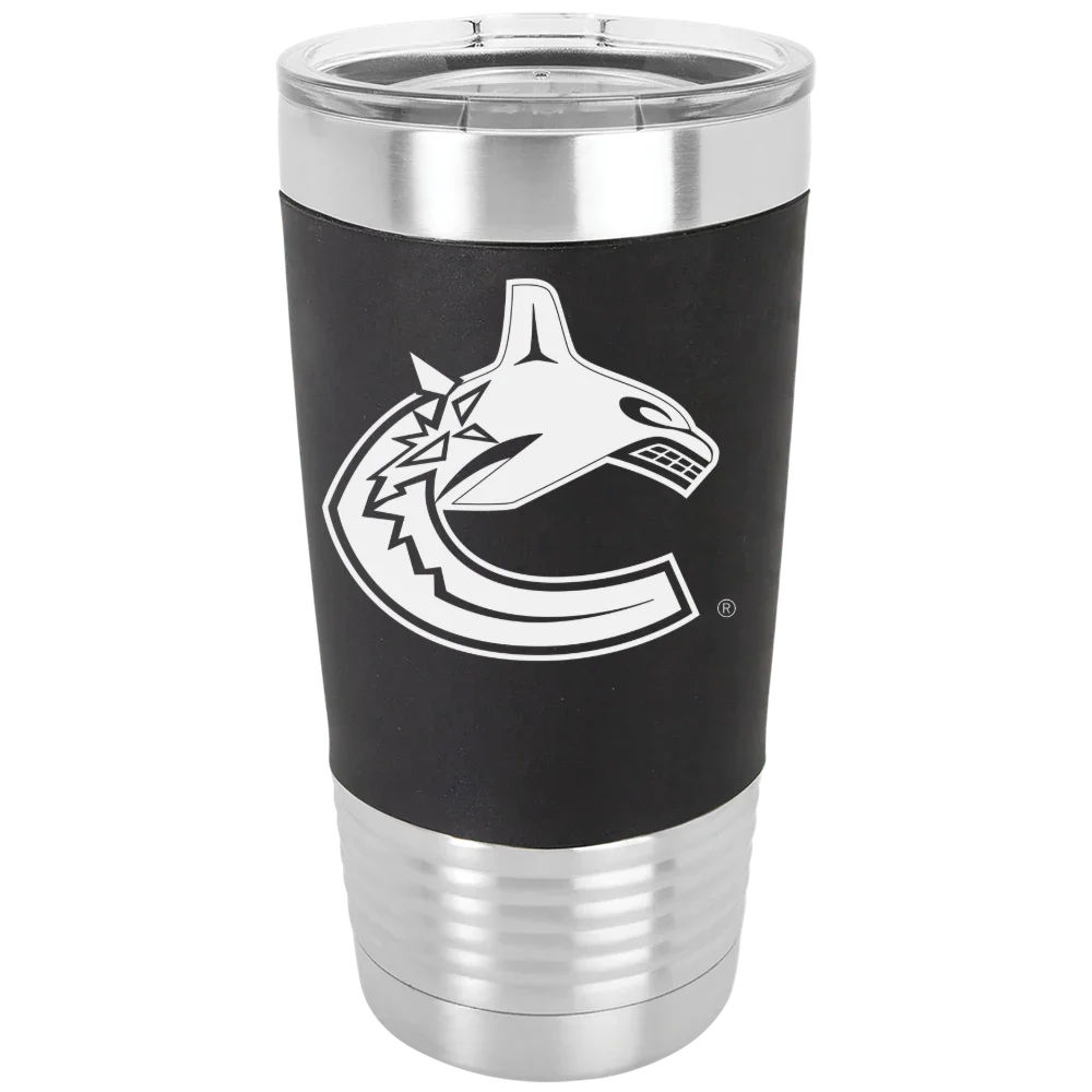 Vancouver Canucks Polar Camel 20 oz. Silicone Grip Tumbler with Standard Lid