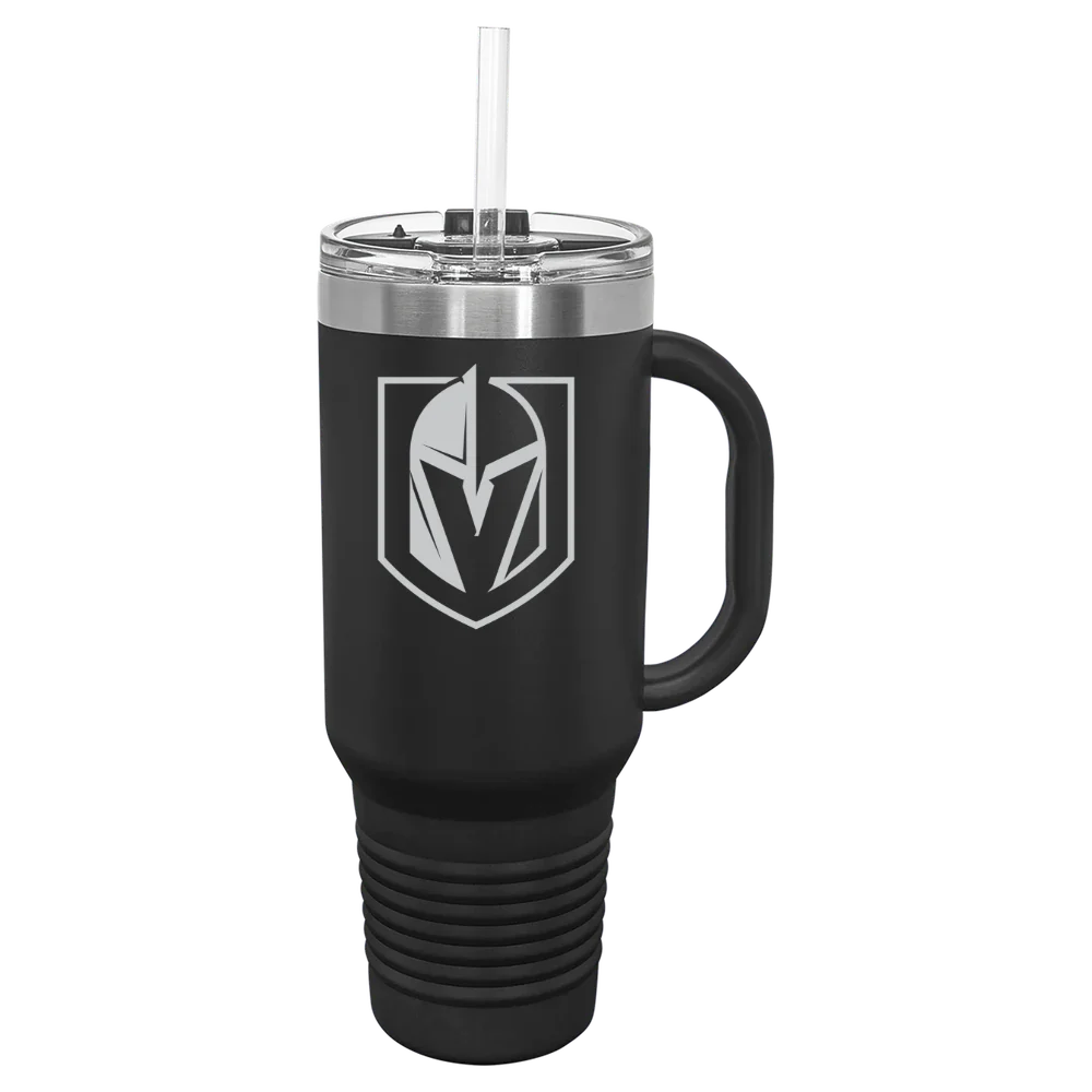 Vegas Golden Knights Polar Camel 40 oz. Travel Mug with Snap Lid & Straw