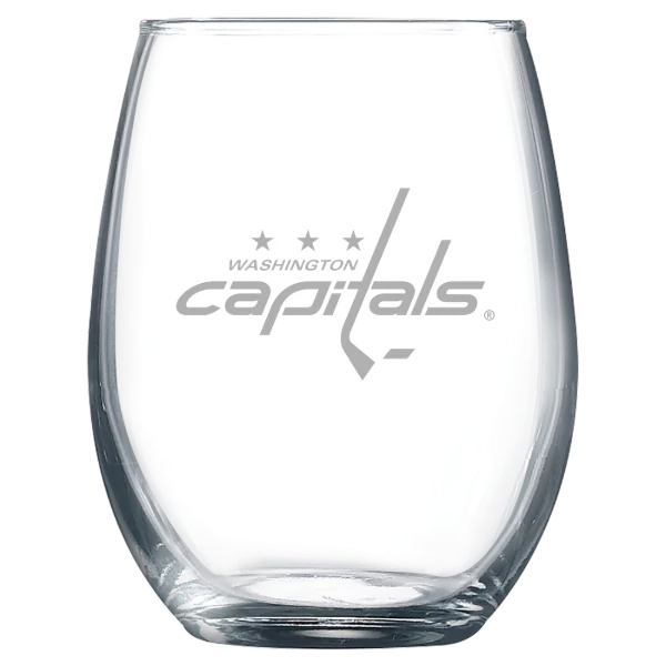 Washington Capitals Polar Camel 9 oz. Stemless Wine Glass