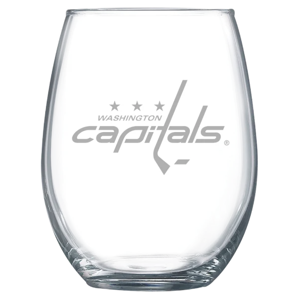 Washington Capitals Polar Camel 15 oz. Stemless Wine Glass