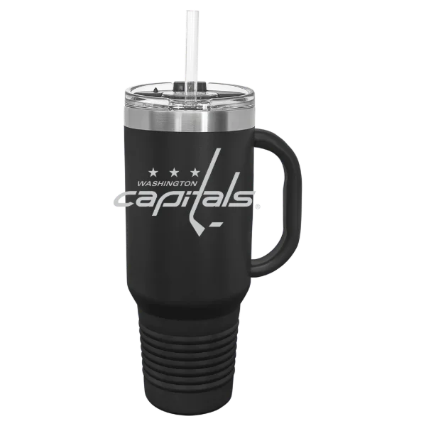 Washington Capitals Polar Camel 40 oz. Travel Mug with Snap Lid & Straw