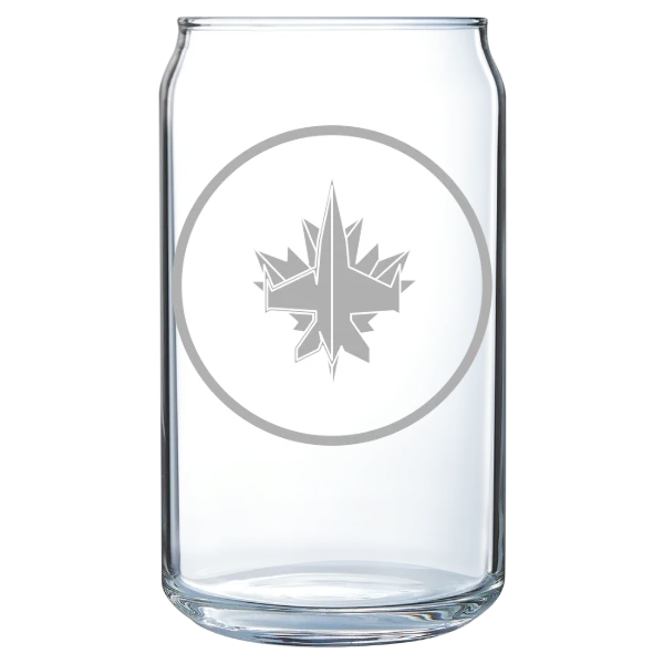 Winnipeg Jets Polar Camel 16 oz. Can Glass