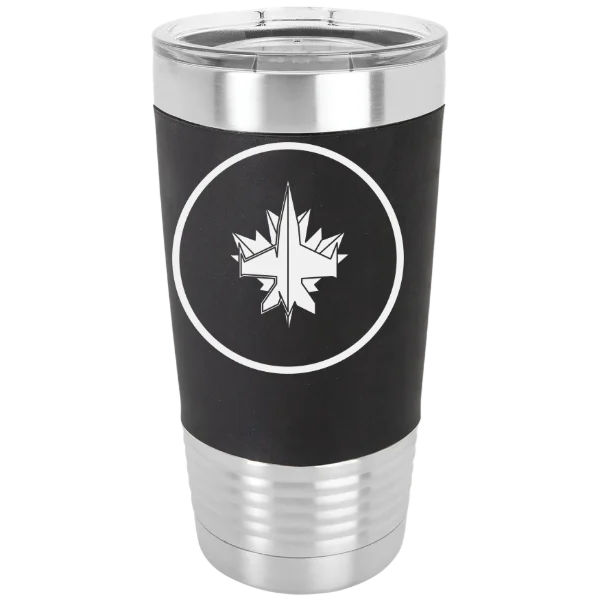 Winnipeg Jets Polar Camel 20 oz. Silicone Grip Tumbler with Standard Lid