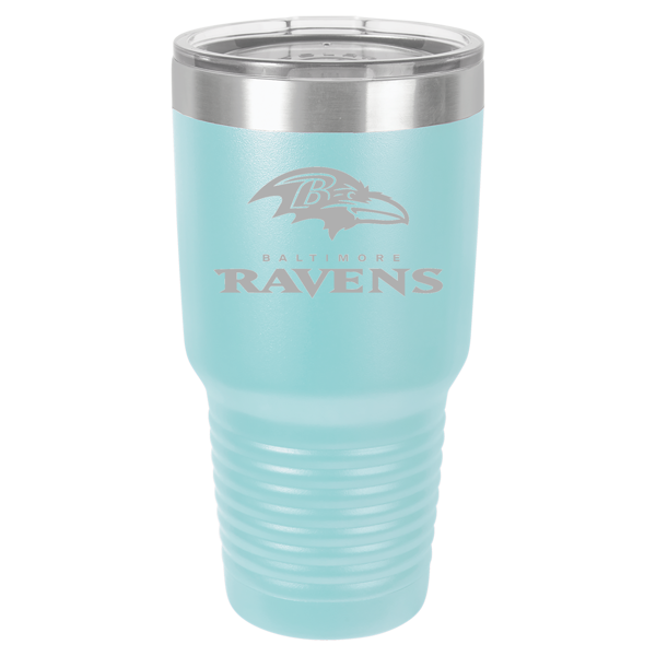 Picture of Baltimore Ravens 32oz Tumbler - Baby Blue