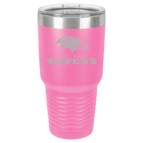 Picture of Baltimore Ravens 32oz Tumbler - Fuchsia