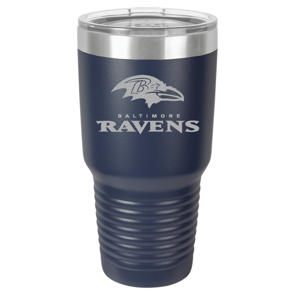 Picture of Baltimore Ravens 32oz Tumbler - Navy