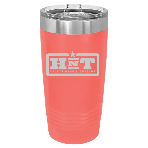 HNT Apparel – Polar Camel 20 oz. Ringneck Tumbler with Slider Lid Coral