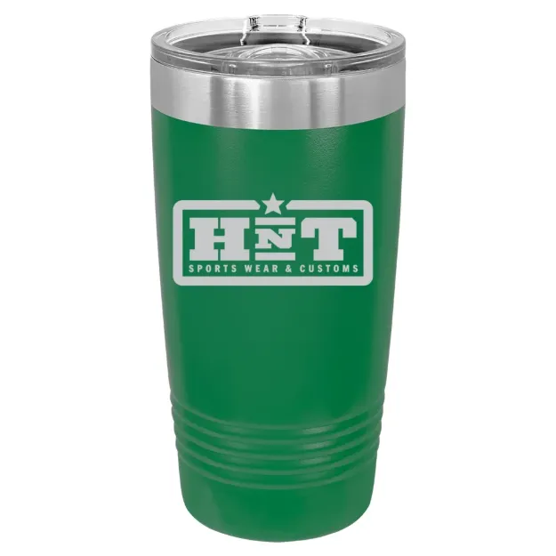 HNT Apparel – Polar Camel 20 oz. Ringneck Tumbler with Slider Lid Green