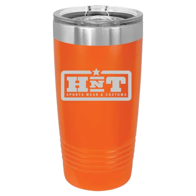 HNT Apparel – Polar Camel 20 oz. Ringneck Tumbler with Slider Lid Orange
