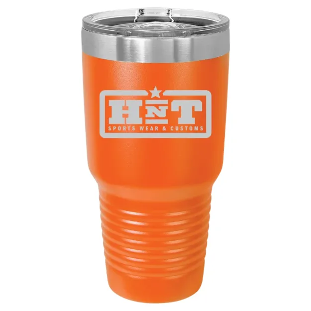 HNT Apparel – Polar Camel 30 oz. Ringneck Tumbler with Slider Lid Orange