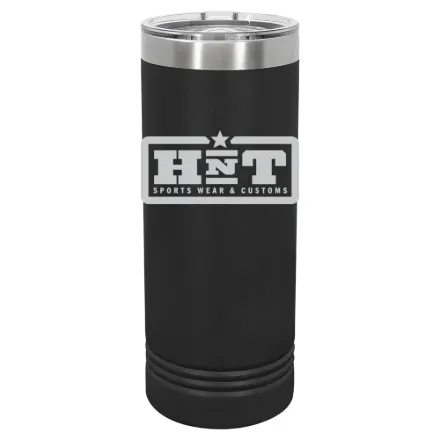 HNT Apparel – Polar Camel 22 oz. Skinny Tumbler with Slider Lid Black