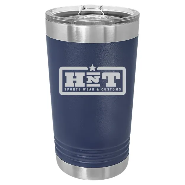 HNT Apparel – Polar Camel 16 oz. Pint Tumbler Navy Blue