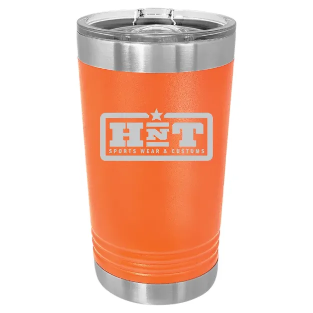 HNT Apparel – Polar Camel 16 oz. Pint Tumbler Orange