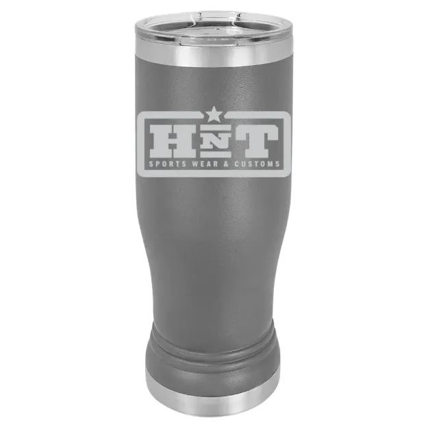 HNT Apparel – Polar Camel 14 oz. Pilsner Tumbler Dark Gray