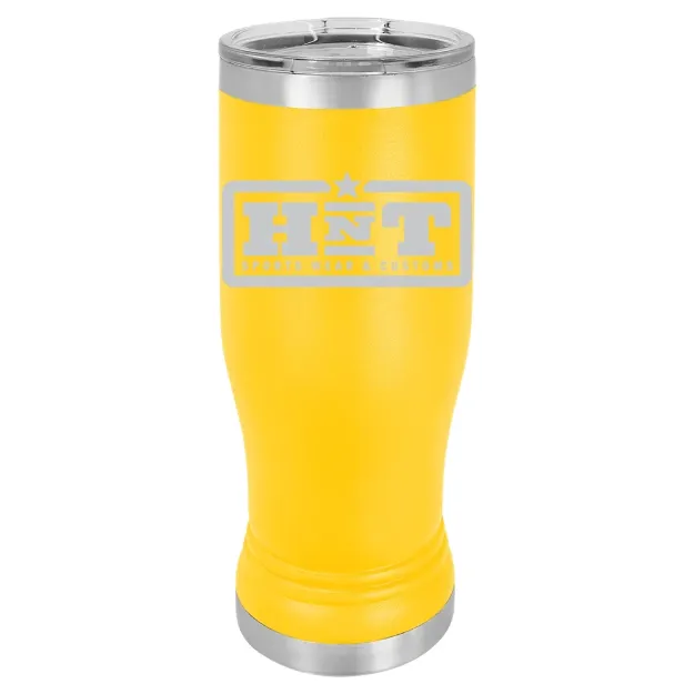 HNT Apparel – Polar Camel 14 oz. Pilsner Tumbler Yellow