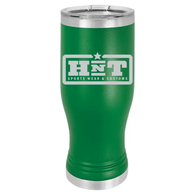 HNT Apparel – Polar Camel 20 oz. Pilsner Tumbler Green