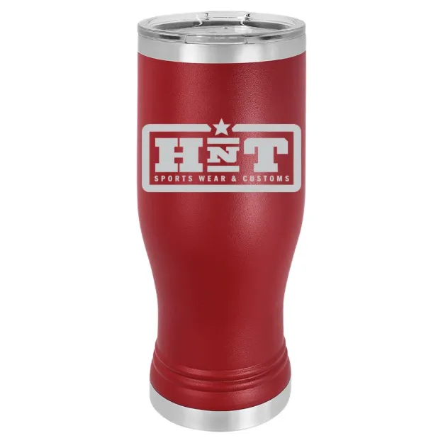 HNT Apparel – Polar Camel 20 oz. Pilsner Tumbler Maroon