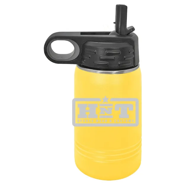 HNT Apparel – Polar Camel 12 oz. Water Bottle Yellow