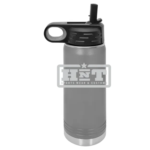 HNT Apparel – Polar Camel 20 oz. Water Bottle Dark Gray
