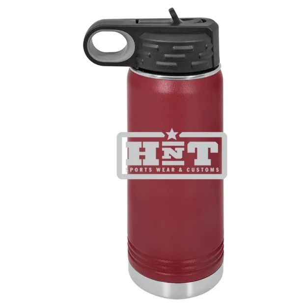 HNT Apparel – Polar Camel 20 oz. Water Bottle Maroon