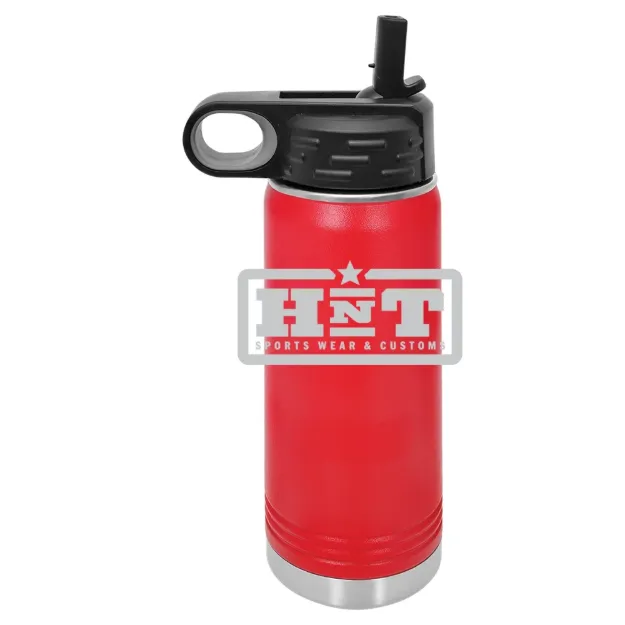 HNT Apparel – Polar Camel 20 oz. Water Bottle Red