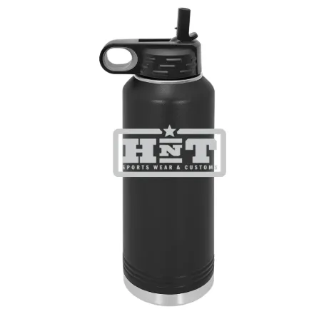 HNT Apparel – Polar Camel 40 oz. Water Bottle Black