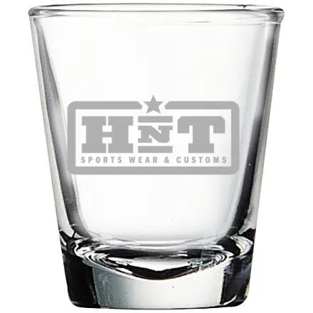 HNT Apparel – Polar Camel 1.7 oz. Shot Glass Clear