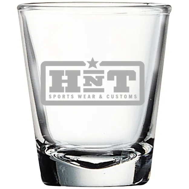 HNT Apparel – Polar Camel 1.7 oz. Shot Glass Clear